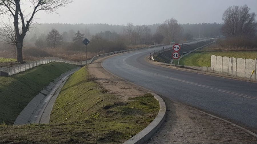Koniec przebudowy drogi wojewódzkiej Gdańsk - Starogard