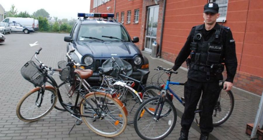 Odzyskano kradzione rowery