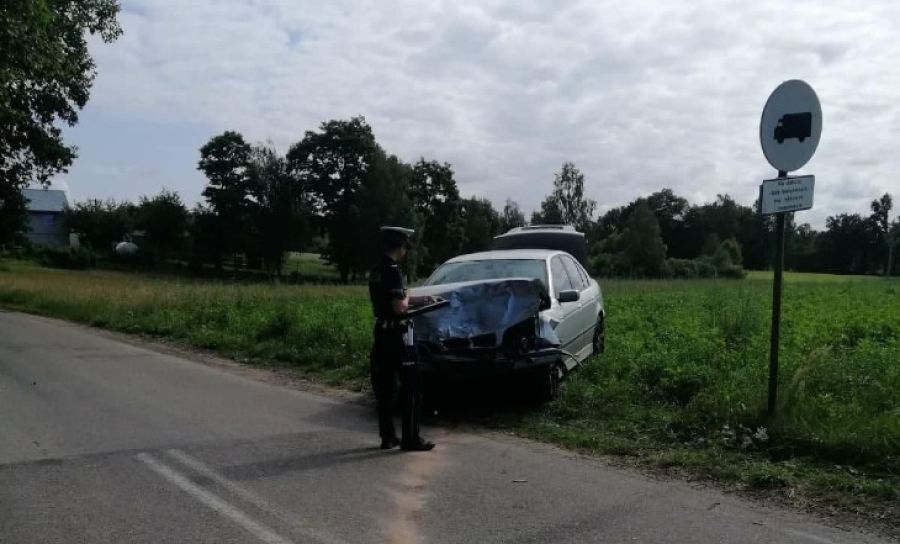 Jedna osoba ranna w wypadku na trasie Stara Kiszewa - Kościerzyna