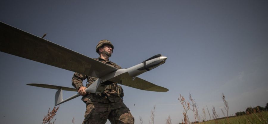Żołnierze Obrony Terytorialnej szkolą się z obsługi dronów