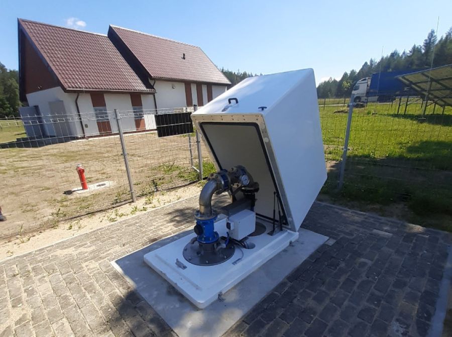 Kolejna zmodenizowana stacja uzdatniania wody w Gminie Kościerzyna