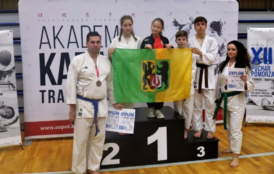 Klub Karate "Inazuma" z 13 medalami w Pucharze Pomorza