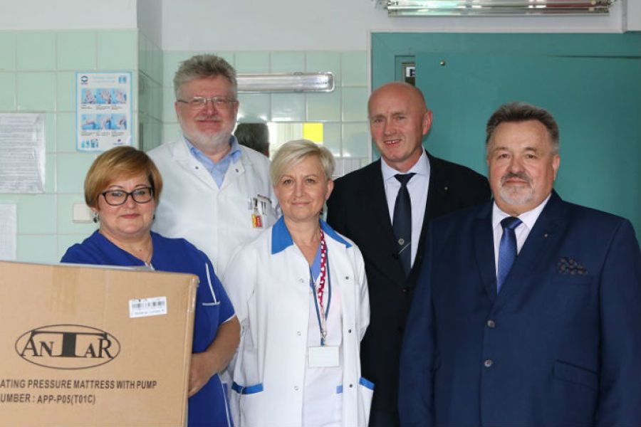 Dar dla pacjentów szpitala od Lions Club Kościerzyna